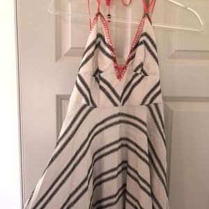 Black and white urban outfitters dress